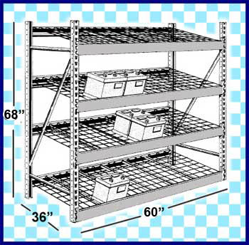 Automotive Battery Rack